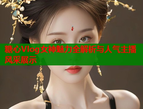 糖心Vlog女神魅力全解析与人气主播风采展示  第1张